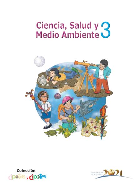 Libro de Ciencia, Salud y Medio ambiente 3 grado pdf