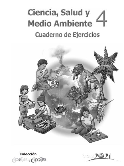 Libro de Ciencia, Salud y Medio ambiente 4 grado pdf