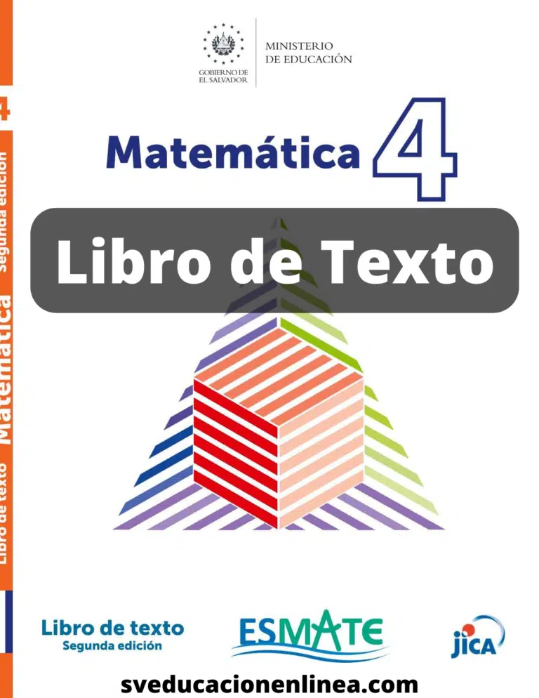 Libro de Matemáticas 4 grado pdf