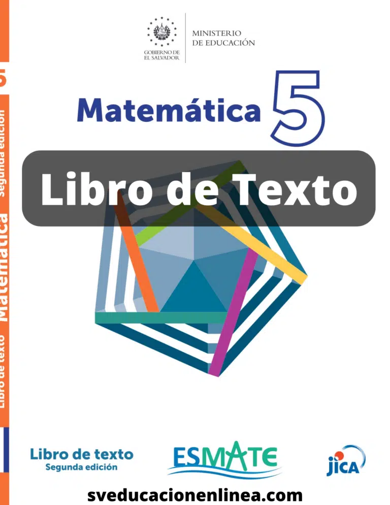 Libro de Matemáticas 5 grado pdf