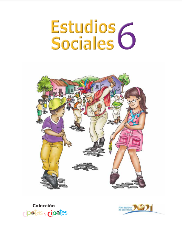 Libro de Estudios sociales 6 grado